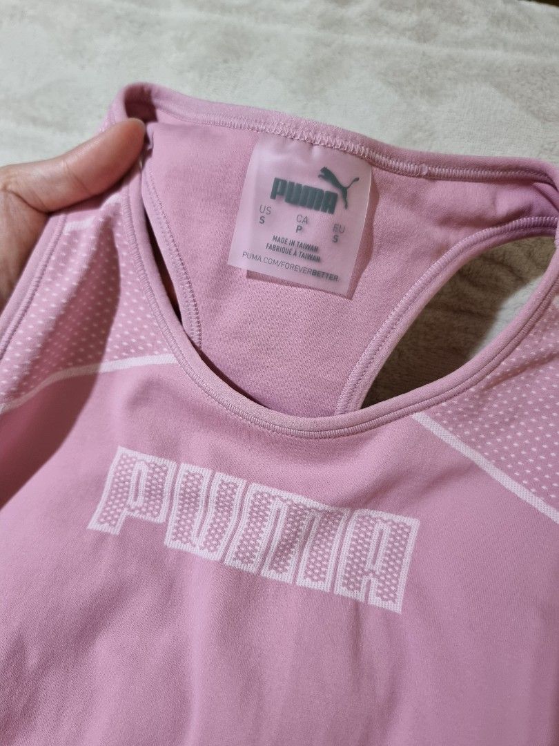 Puma Evostripe Evoknit Sports Bra (Category: Activewear) located in Makati City. Submitted by amberirix (Listing ID 1429267623, Image 3). Description: Puma Evostripe Evoknit Sports Bra Brandnew with Tag Size Small Location: Taguig MOP: BPI only, no Gcash Shipping via Lalamove, Grab, J&T.