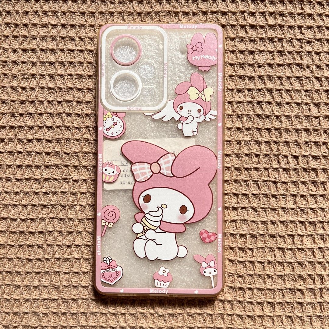 Redmi Note 12 Pro 5G - My Melody Clear Phone case (Category: Cases & Sleeves) located in Cavite. Submitted by bambinie (Listing ID 1429245130, Image 1). Description: Redmi Note 12 Pro 5G - Phone case RFS: Clearance sale.
