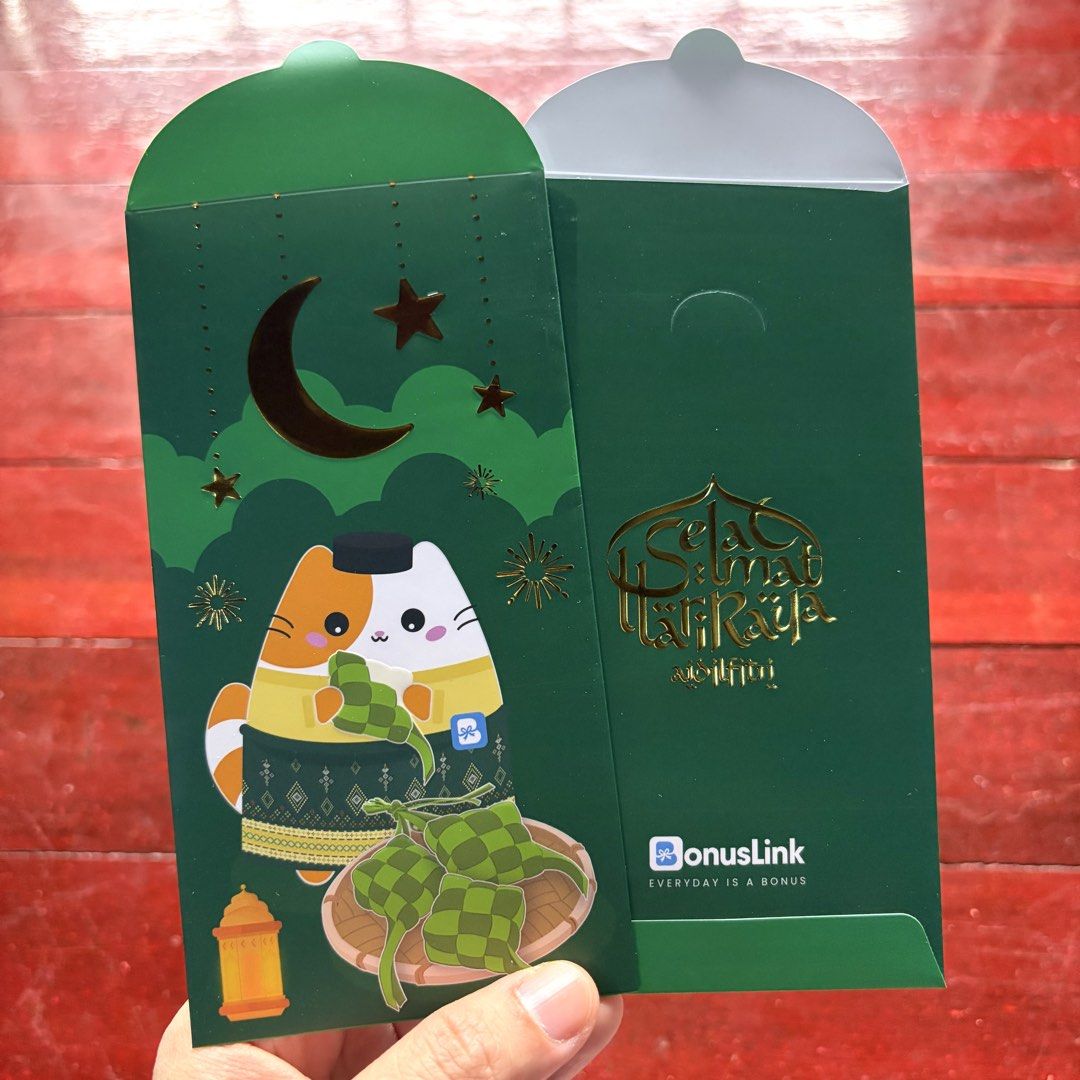 Sampul Raya BonusLink Raya 2026, Hobbies & Toys, Collectibles ...