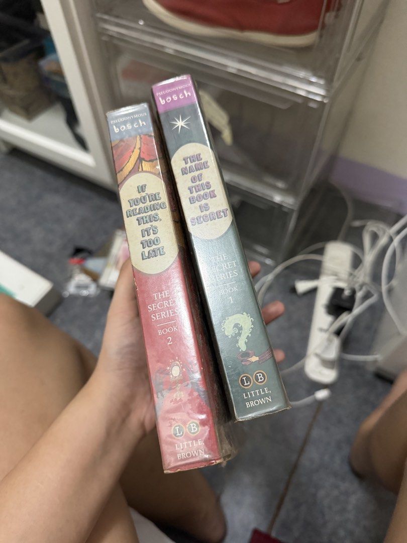 Secret Series Books by Pseudonymous Bosch (Category: Storybooks) located in Manila. Submitted by onlyccabello (Listing ID 1429331683, Image 1). Description: Secret Series Books by Pseudonymous Bosch books 1 and 2 also just bought here in carousell as a second hand both for php250 good condition rfs: need urgent funds pm for inquiries.