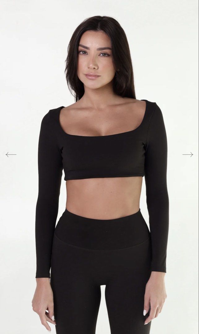 Shape Active CoreLuxe Long Sleeve Top and Leggings Set (Category: Activewear) located in Rizal. Submitted by shop.shy (Listing ID 1429269517, Image 1). Description: - Brand new, never worn - Sold out in website - RFS: Wrong size - Photos grabbed from Shape Active website.