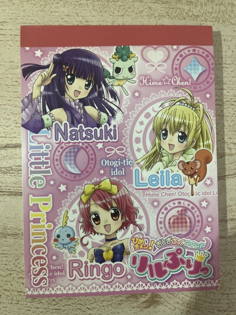 Showa notepad Hime Chen! Otogi-tic Idol LilPri (Category: Stationery & School Supplies) located in Candelaria. Submitted by wishizen (Listing ID 1429267781, Image 1). Description: Brand new Hime Chen! Otogi-tic Idol LilPri. .