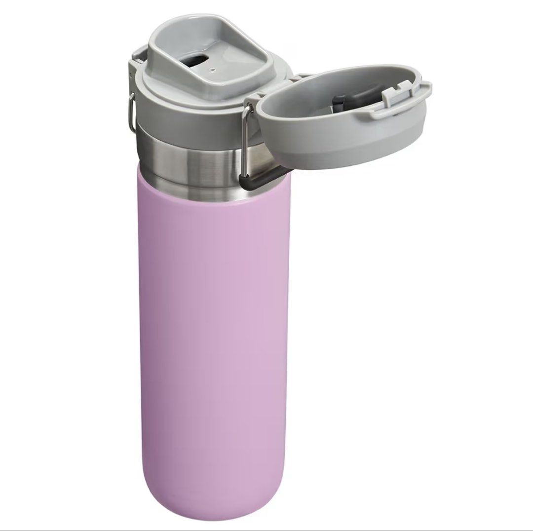 STANLEY Quick Flip GO Water Bottle 24 oz (Category: Water Bottles & Tumblers) located in Quezon City. Submitted by cai_wong (Listing ID 1429225977, Image 2). Description: STANLEY Quick Flip GO Water Bottle 24 oz | Push Button Lid | Leakproof and Packable for Travel and Sports | Insulated Stainless Steel | BPA-Free | Lilac 2.0 .