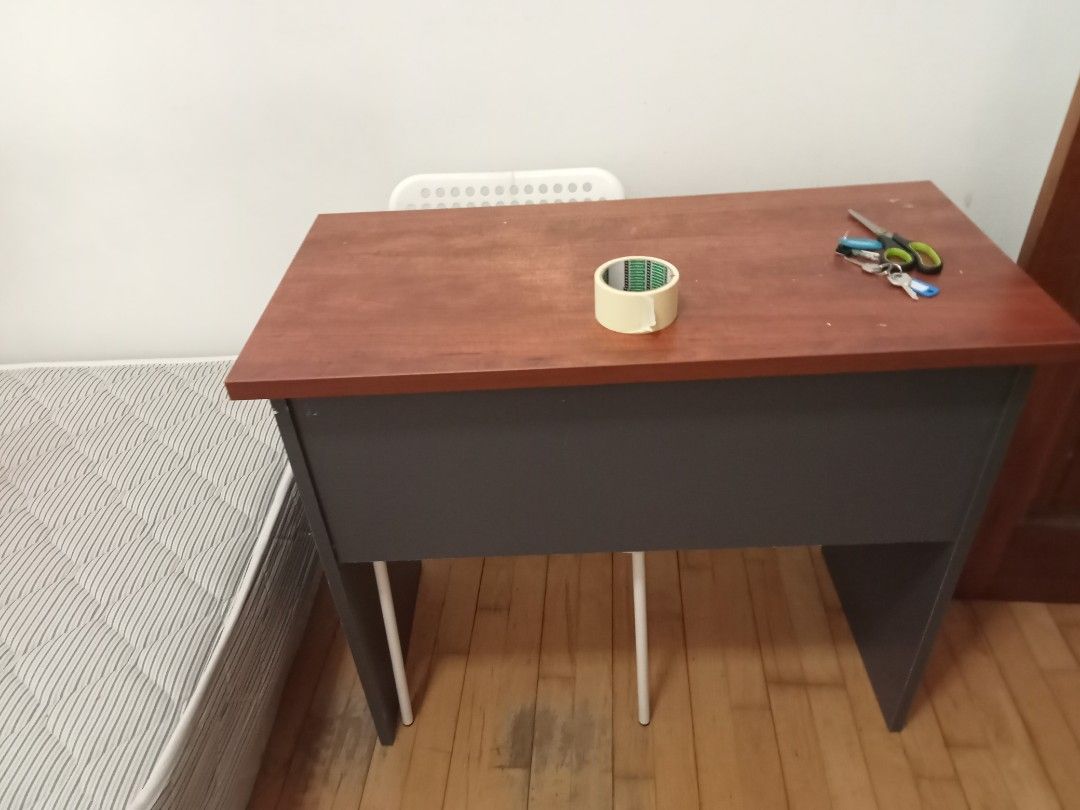 Study Table (Category: Tables & Sets) located in Singapore. Submitted by 21residences (Listing ID 1429283714, Image 2). Description: study table and chairs to give away pick up at regent park condo 31 march 9am to 5pm thanks.
