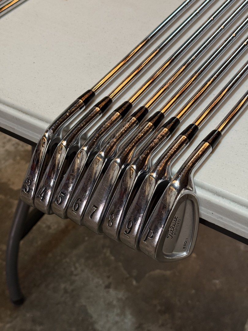 Titleist Forged 690CB Golf Club Set (Category: Golf) located in Marikina City. Submitted by cmpadilla01 (Listing ID 1429174895, Image 2). Description: Titleist 690CB Forged Iron Set - Php 12,500 • Forged, Steel Shaft 3,4,5,6,7,8,9,P (Players iron, solid feel and control).