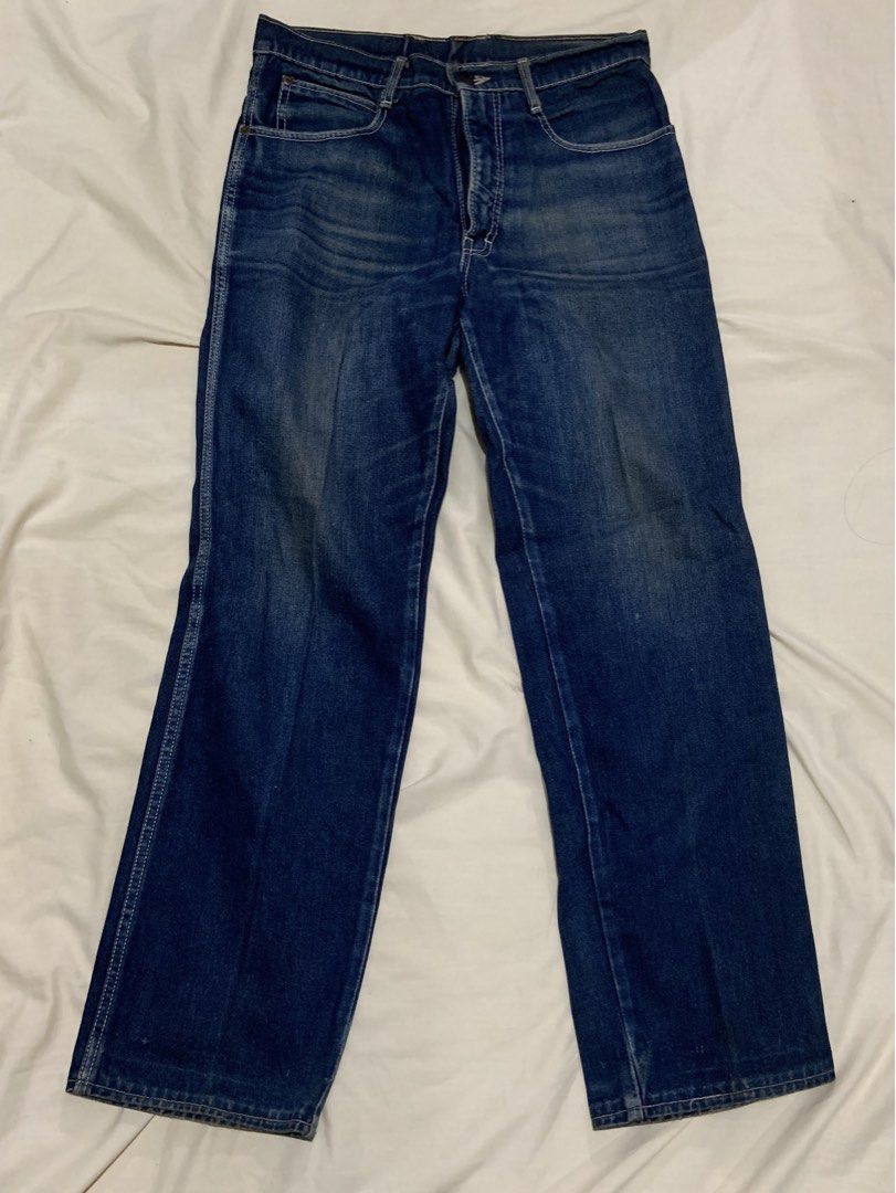 vintage lacoste denim jeans (Category: Jeans) located in Quezon City. Submitted by selfhaul (Listing ID 1429267891, Image 1). Description: waist: 76cm hips: 88cm length: 98cm.