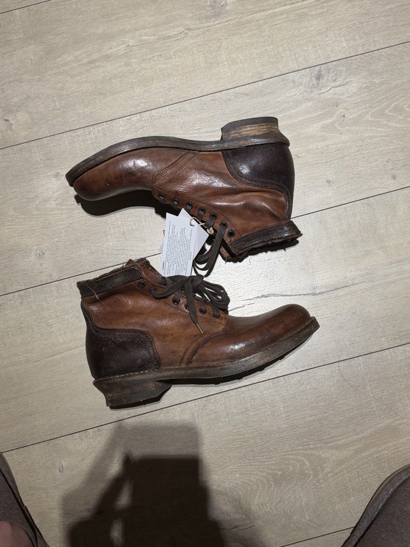 Visvim ICT Lafayette Boots Mud Dye Us9.5 Brigadier （分類：靴）位於 Hong Kong。 由 nagol_soren 提交（商品編號 1429315978，圖片 2）。簡介： 着咗三次 fullset us9.5 (fits Us9) Bought from Tokyo。