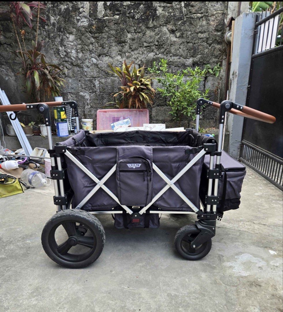 Wagon stroller keenz (Category: Strollers) located in Calamba. Submitted by kimchita (Listing ID 1429240897, Image 2). Description: Keenz 7s+ 4 seater wagon Negotiable Complete with canopy Slightly used RFS: Decluttering Brand New Price: P46,999 Bought: April 2024 Loc: Calamba Laguna Meet up or pick up.