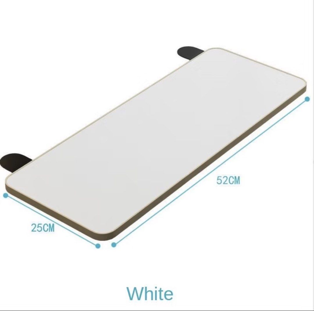 While table extender (Category: Tables & Sets) located in Singapore. Submitted by bigheem (Listing ID 1429283581, Image 1). Description: White clamp-on table extension. Suitable for extending table length to place laptop etc. 52cm by 25cm, able to hold up to 25kg.