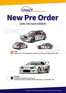 Mitsubishi Lancer Evo VI Tommi Mäkinen Edition 1999, OttO mobile 1/18 scale