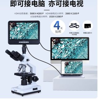 4K Microscope Camera with HDMI Connection