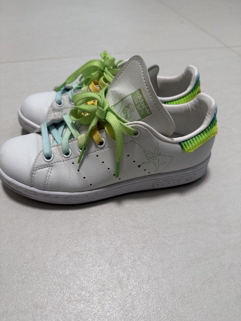 Adidas Stan Smith Tinkerbell Sneakers - Size 5, Women's Fashion, Footwear,  Sneakers on Carousell