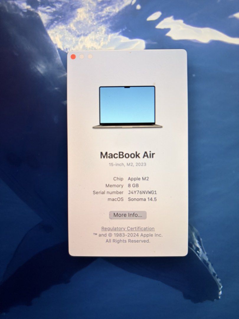 Apple MacBook Air (15Inch)442774414720378886