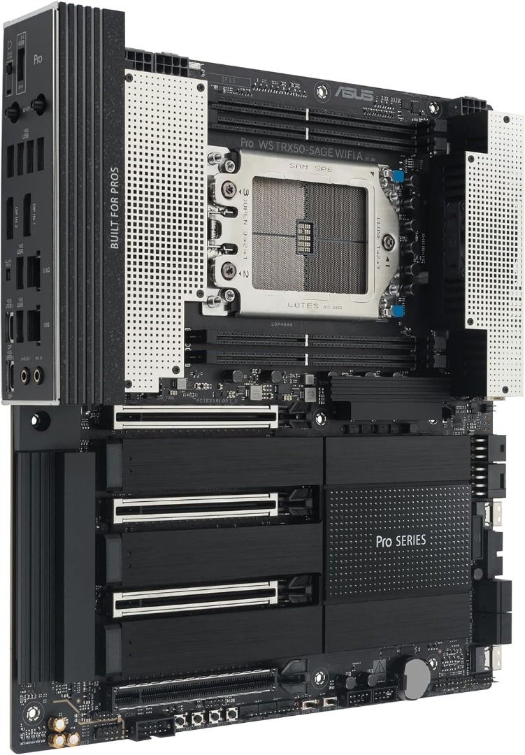 ASUS PRO WS TRX50-SAGE WIFI | AMD STR5 TRX50 Motherboard | PCIe 5.0 ...