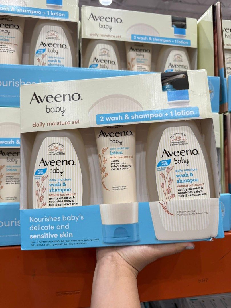 Aveeno Baby Daily Moisture Set (Category: Baby Toiletries & Grooming) located in Santiago. Submitted by melanyas.fab.finds (Listing ID 1429500620, Image 1). Description: .