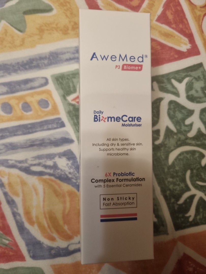 AweMed P3 BiomeCare Moisturiser, Beauty & Personal Care, Face, Face ...