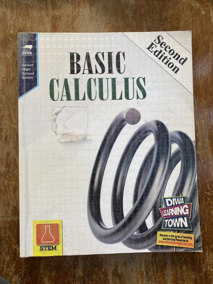 Basic Calculus 2nd Edition Senior High (2nd Hand - Used School Books) 2nd copy (Category: Textbooks) located in Batangas. Submitted by hobbysyo (Listing ID 1429391467, Image 1). Description: Please read before ordering. MOP Gcash or BPI Shipping fee care of the buyer Item Location: Batangas Used school book and in good condition. Wrinkles and creases on some of the books are expected as it is a second hand book and not brand new. You may request 