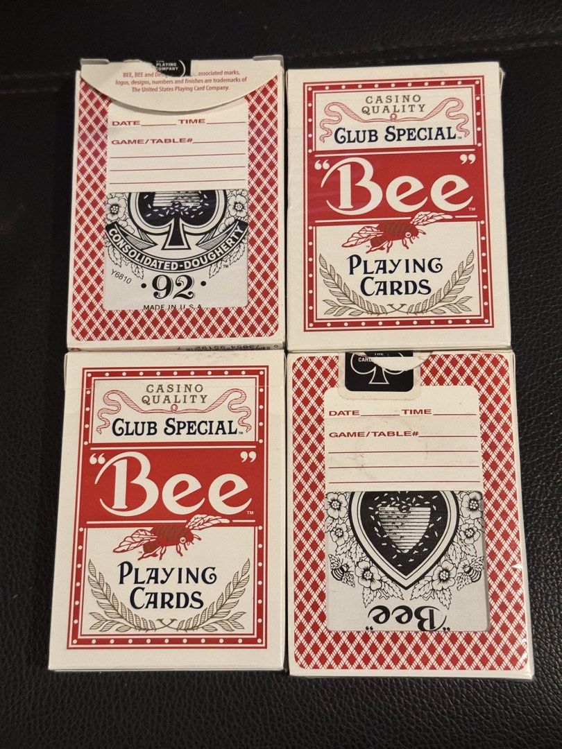 Bee playing cards (Category: Board Games & Puzzles) located in Manila. Submitted by unorobin (Listing ID 1429379753, Image 1). Description: .
