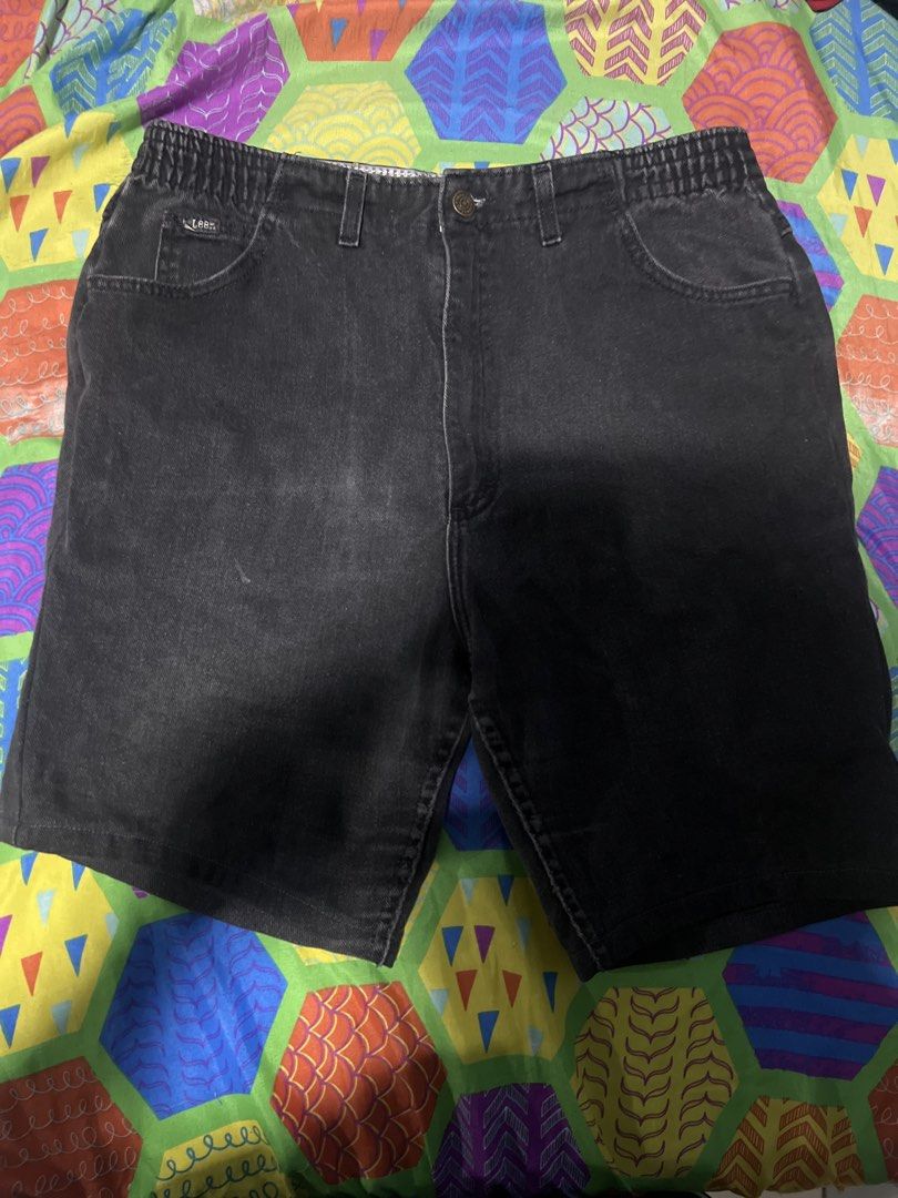 Black Washed Lee Denim Shorts (Category: Shorts) located in Abucay. Submitted by selftaught (Listing ID 1429490899, Image 1). Description: .