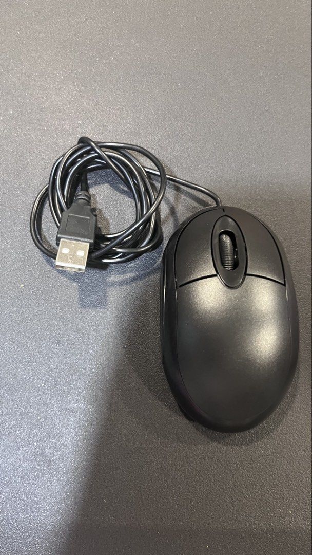 Black Wired Mouse442350669577605120