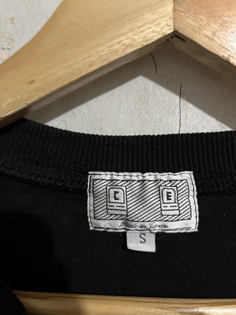 Cav Empt Graphic Long Sleeve Shirt (Category: Tshirts & Polo Shirts ) located in Santa Cruz. Submitted by thriftgane0.2 (Listing ID 1429459987, Image 2). Description: Cav Empt long sleeve shirt with a graphic print on the front. Features a black and white color block design. The brand name is printed on the back. Made in Japan. Size S..
