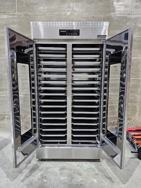 Commercial Dough Proofer (2 Doors) (Category: Ovens & Toasters) located in Manila. Submitted by jackelyn_kwprofessional (Listing ID 1429406960, Image 1). Description: Dough Proofer (Double Door) 98 x 69 x 195 cm Specs: Stainless Steel Glass Door 32 Aluminum Trays Included Digital Control Panel Cabinet Temperature Control Water Temperature Control Automatic Timer Automatic Water Refill Power: 2.8 kW / 220v / 60hz 32 Tray Capacity Tray Size: 60 x 4