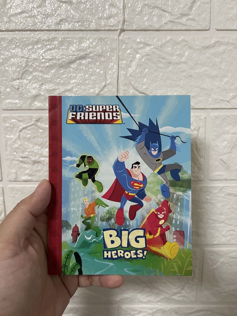 DC Super Friends Big Heroes Book (Category: Children's Books) located in Manila. Submitted by geboi18 (Listing ID 1429368904, Image 1). Description: Pre loved children's book 30 pesos each. .