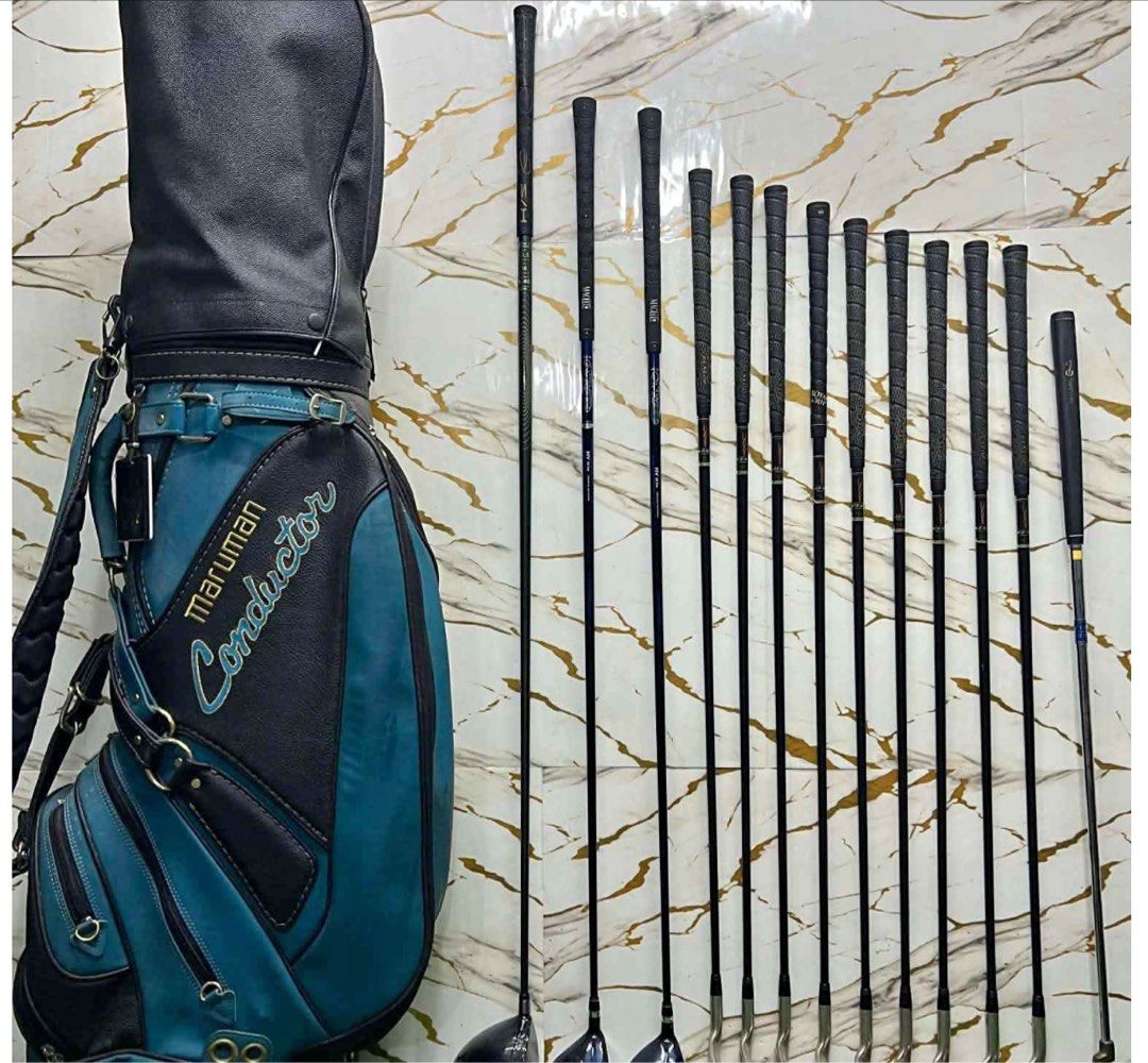 Dunlop Maxfli Golf Set for Men (Category: Golf) located in Manila. Submitted by takemystuffbuymystuff (Listing ID 1429470585, Image 1). Description: Putter: Mizuno Blade Type Putter Irons: Dunlop Maxfli 4,5,6,7,8,9,PW,AW,SW Graphite Shaft Regular Flex Woods: Mactec MacGregor 7&9 woods Regular Flex Driver: PRGR Titanium Forged Face 10.5 degree Regular Flex Bag: Maruman Conductor Golf Bag all zippers working and no issue .