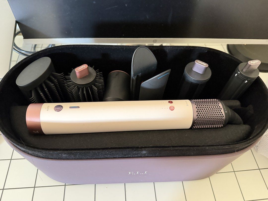 Dyson Coanda 2x (Category: Hair) located in Manila. Submitted by geladuran (Listing ID 1429390230, Image 1). Description: Selling my Dyson Airwrap Coanda 2x Bought last December. Comes with travel pouch and dyson paddle brush 36,000 (ceramic pink).