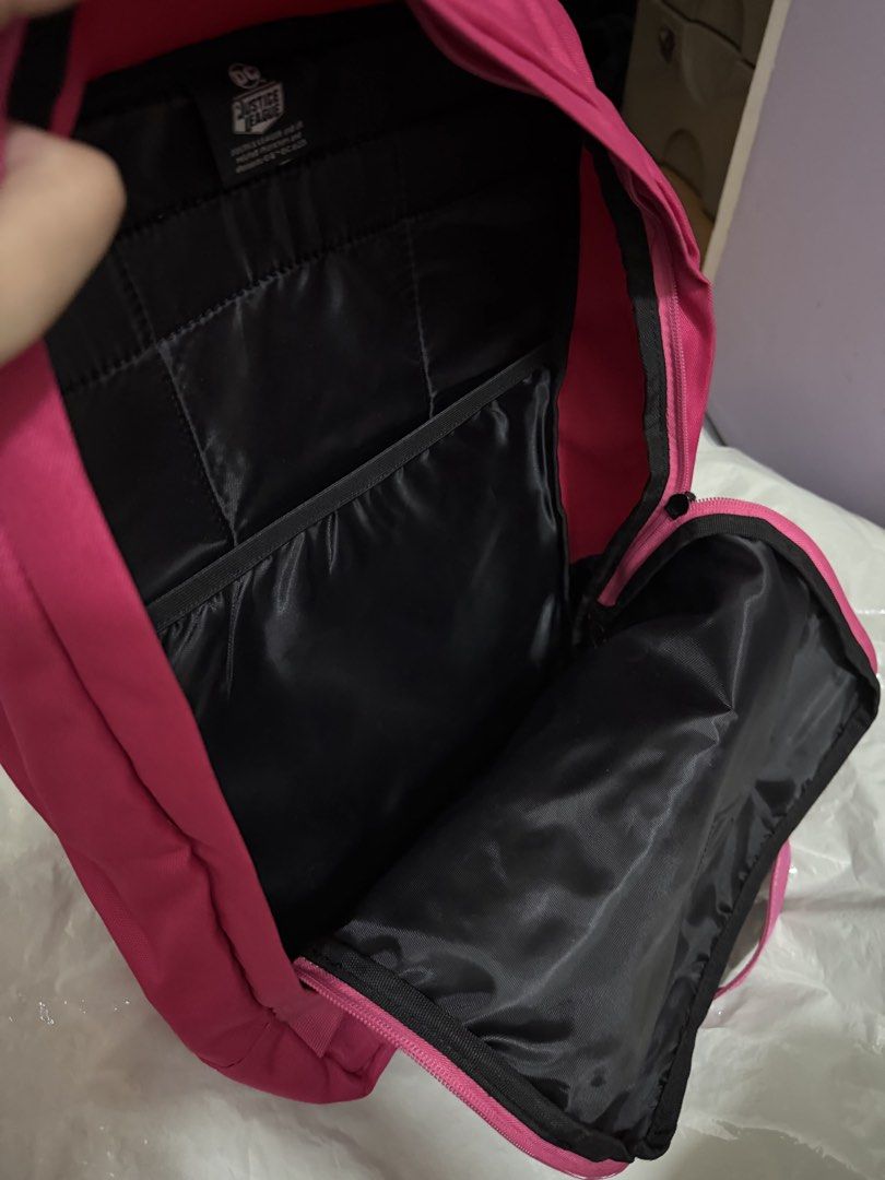HARLEY QUINN ADVENTURE BACKPACK (Category: Backpacks) located in Manila. Submitted by onlyccabello (Listing ID 1429436797, Image 3). Description: HARLEY QUINN ADVENTURE BACKPACK 💯 authentic bought in official adventure store good condition fits 15in laptops used only 5 times max and stored already rfs need urgent funds pm for inquiries .