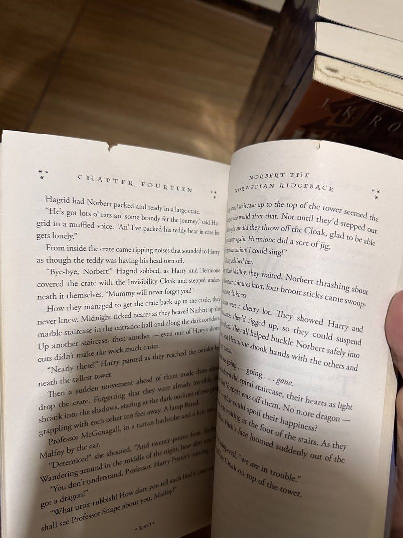Harry Potter Series (Books 1-5) (Category: Storybooks) located in Dagupan City. Submitted by vanillabean_03 (Listing ID 1429494779, Image 3). Description: - Flaw: inanay - Only books 1 and 2 have flawed pages, the rest are still good Book 1 - 150 pesos Book 2 - 200 pesos Book 3 - 300 pesos Book 4 - 500 pesos Book 5 - 500 pesos Take all - 1,500 NEGOTIABLE.