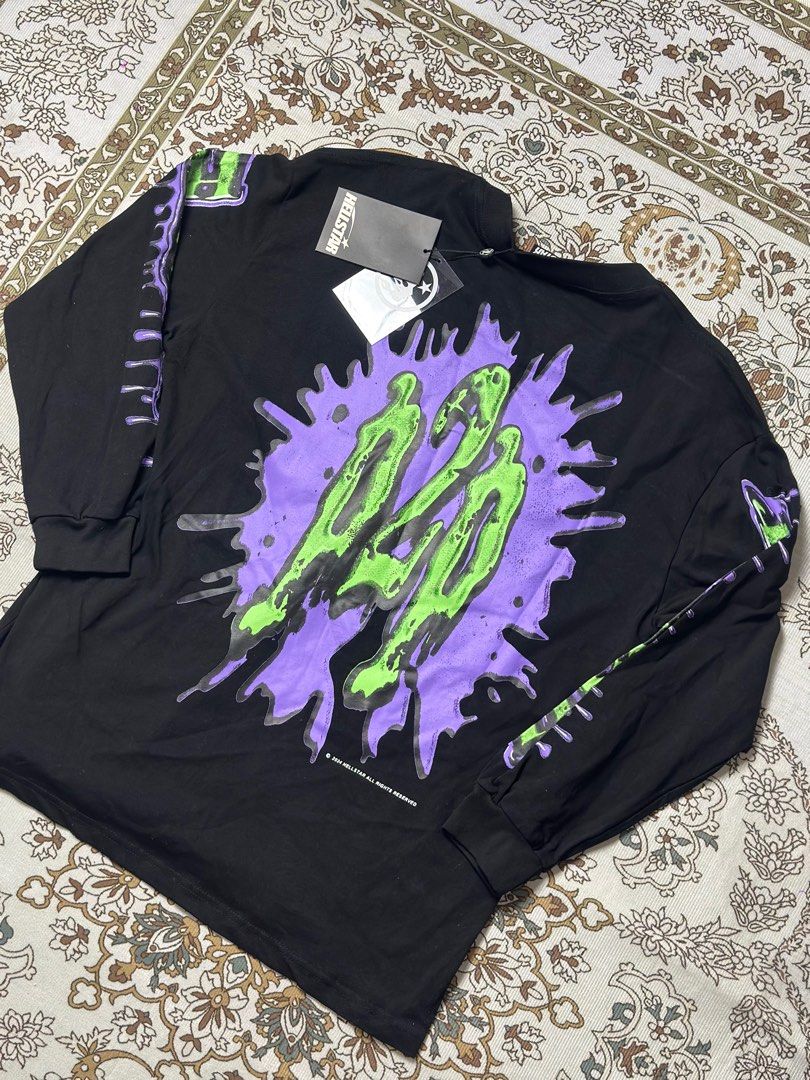 Hellstar Halloween Edition Long Sleeve Shirt (Category: Tshirts & Polo Shirts ) located in Baao. Submitted by _garmentts (Listing ID 1429409617, Image 3). Description: Size: S-XL 100% Brand New With Plastic Bag Dm for more details📩 .