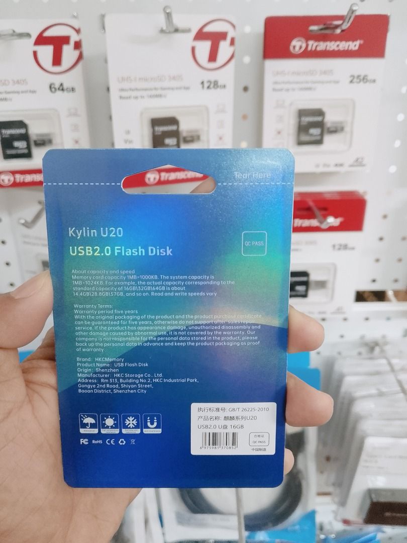 HKC Kylin 16GB USB 2.0 Flash Drive (Category: Computer Parts) located in Pasig City. Submitted by technofuseofficial (Listing ID 1429422772, Image 3). Description: HKC Kylin 16GB USB 2.0 Flash Drive Original and Brand NEW Store Location: 4F Unit 402, 604 Shaw Boulevard, Barangay Kapitolyo, Pasig City Same Day Delivery: - Lalamove delivery within Metro Manila - For walk-ins: Always PM first for item availability - We are also open for night time d