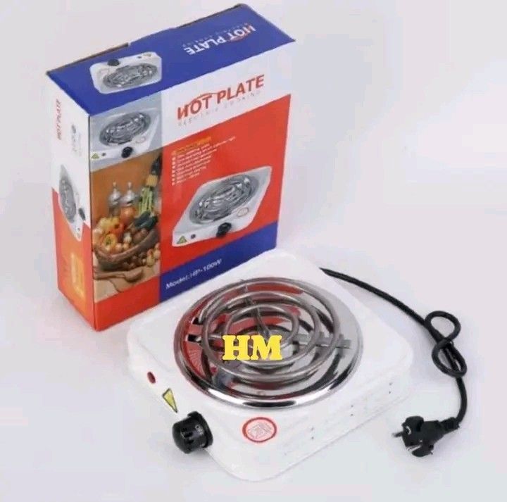 Hot Plate Electric Cooking H-01F (Category: Other Kitchenware & Tableware) located in Manila. Submitted by micoooy (Listing ID 1429342852, Image 3). Description: Electric hot plate for cooking. Features a 1000W heating element and adjustable temperature control. Compatible with stainless steel pots, woks, aluminum cookware, and ceramic pots. Includes an instruction manual. Household use only..
