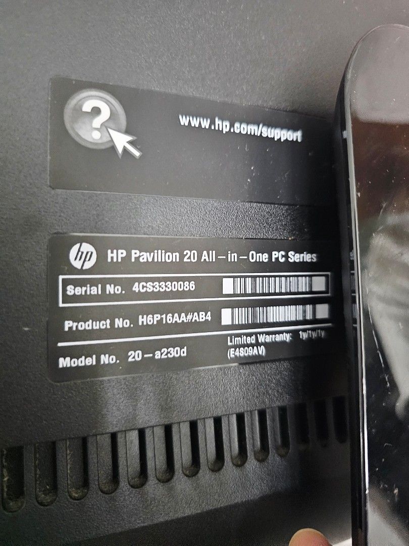 HP Pavilion 20 All-in-One PC419601313799219201