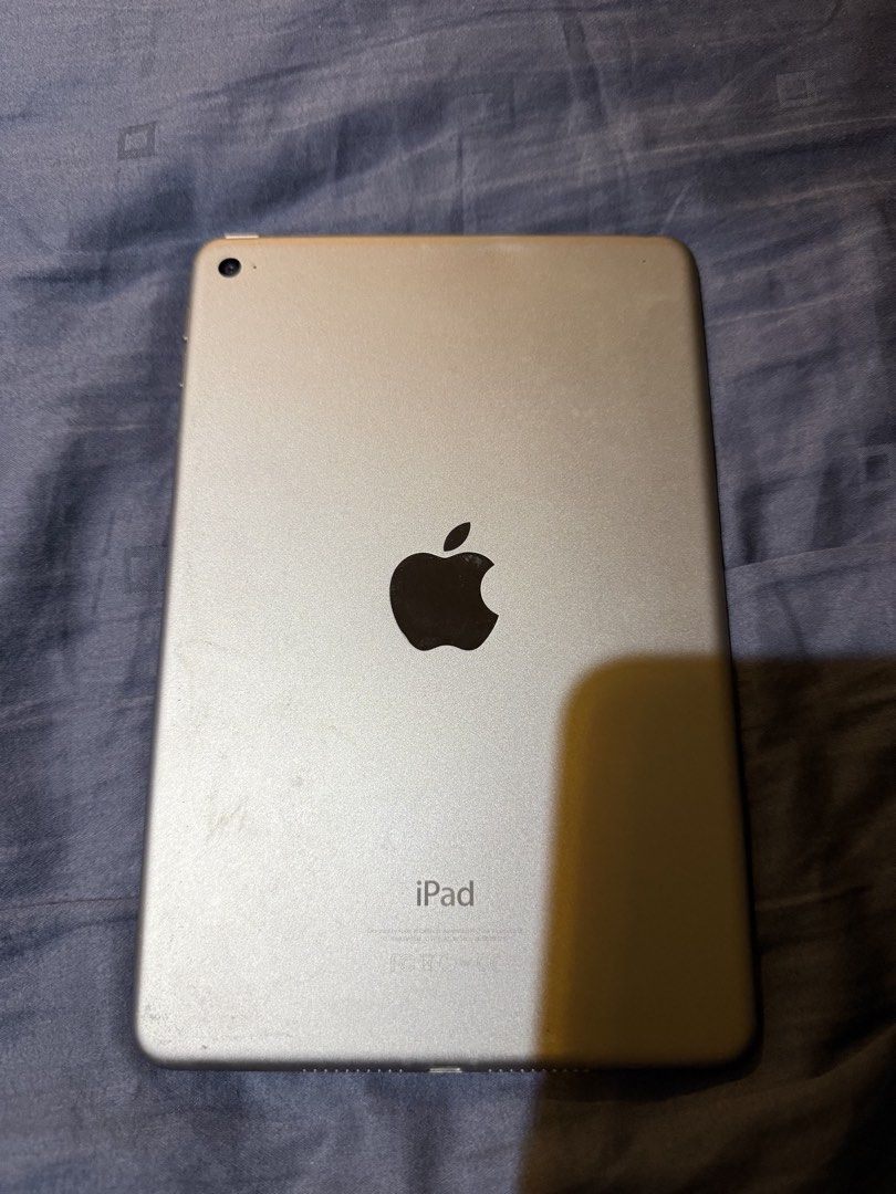 IPAD MINI 4 (Category: iPad) located in Shah Alam. Submitted by thedonuts.co (Listing ID 1429478337, Image 2). Description: Selling my Apple iPad. Still working perfectly, suitable for study, browsing, YouTube, and light gaming. Ipad only no box and charger .