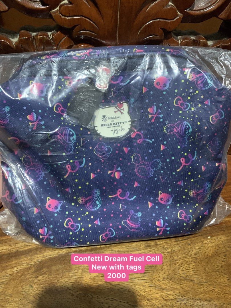 Jujube Fuel Cell Confetti Dreams (Category: Diaper Bags & Wetbags) located in Tarlac. Submitted by bespinosa (Listing ID 1429432559, Image 1). Description: New with tags Jujube fuel cell in Confetti Dreams .