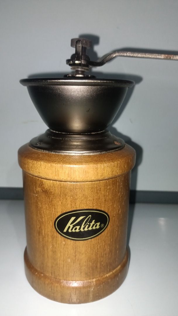 Kalita Coffee Grinder (Category: Coffee & Tea Tableware) located in Munoz. Submitted by larryc1212 (Listing ID 1429473010, Image 1). Description: Kalita Coffee Grinder Item include some scratches due to age, as is were is basis Item can be pick up in our Japan surplus shop located in Munoz Nueva Ecija Shipping available at buyer expense Bank Transfer payment. Payment first policy..