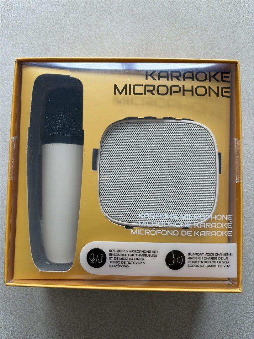 Karaoke Microphone Set with Speaker
