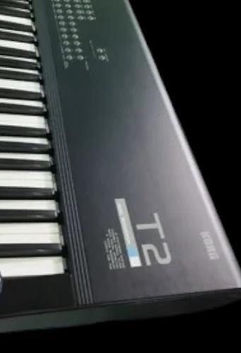 Korg T2 (Category: Musical Instruments) located in Bulacan. Submitted by noadtnse (Listing ID 1429459878, Image 1). Description: The Korg T2 is a 76-key music workstation released in 1989 as part of the T-series, succeeding the legendary Korg M1. It effectively refined the M1’s groundbreaking synthesis with a larger display, expanded memory, and a built-in floppy drive. With Bag and Disk-220v original made in Japan.