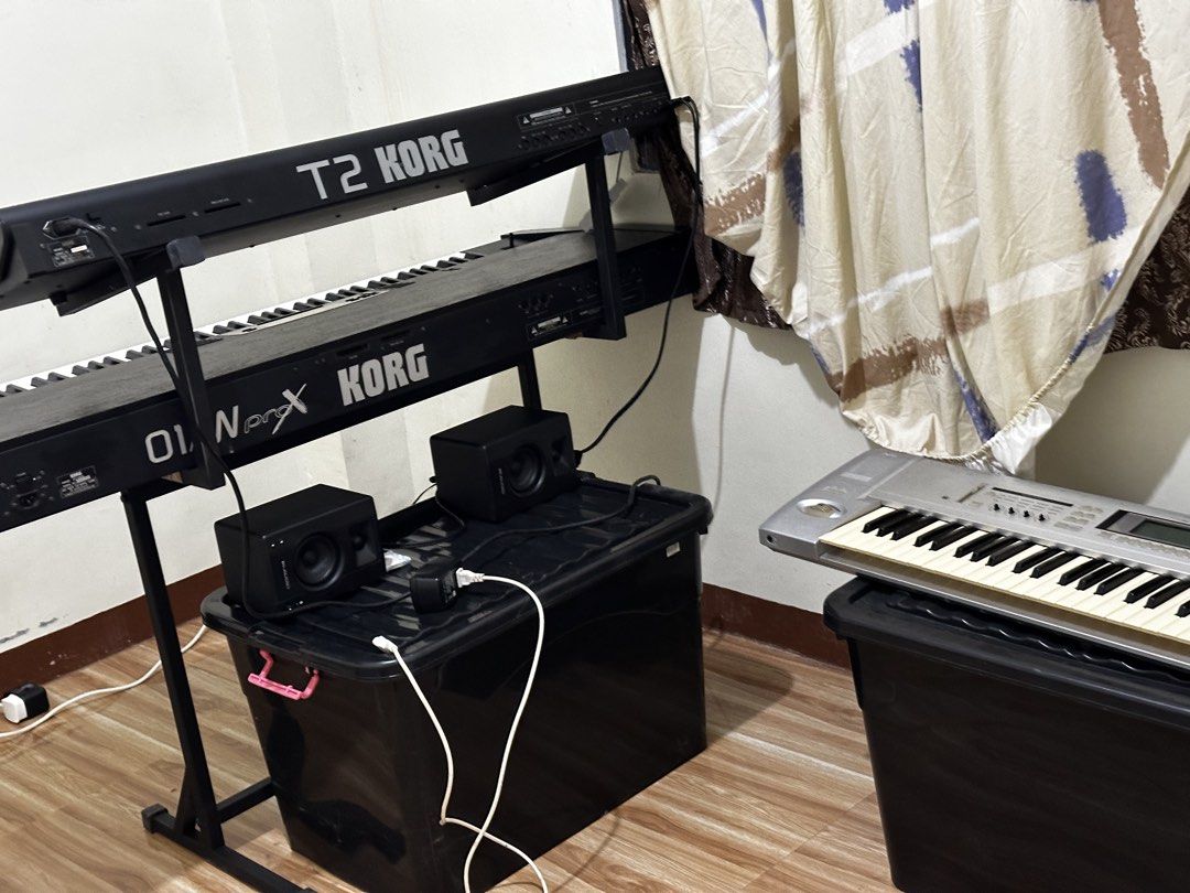 Korg T2 (Category: Musical Instruments) located in Bulacan. Submitted by noadtnse (Listing ID 1429459878, Image 3). Description: The Korg T2 is a 76-key music workstation released in 1989 as part of the T-series, succeeding the legendary Korg M1. It effectively refined the M1’s groundbreaking synthesis with a larger display, expanded memory, and a built-in floppy drive. With Bag and Disk-220v original made in Japan.