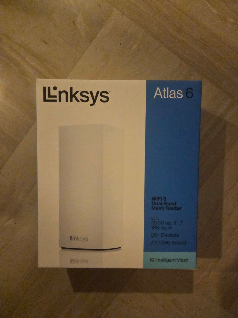 Linksys Atlas 6 Dual-Band Mesh Router