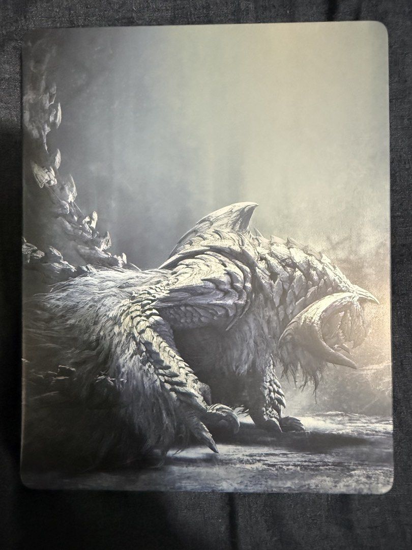 Monster Hunter Wilds Steelbook [CASE ONLY] (Category: PlayStation) located in Taguig. Submitted by mogis1507 (Listing ID 1429353922, Image 1). Description: Steelbook only, game is not included.