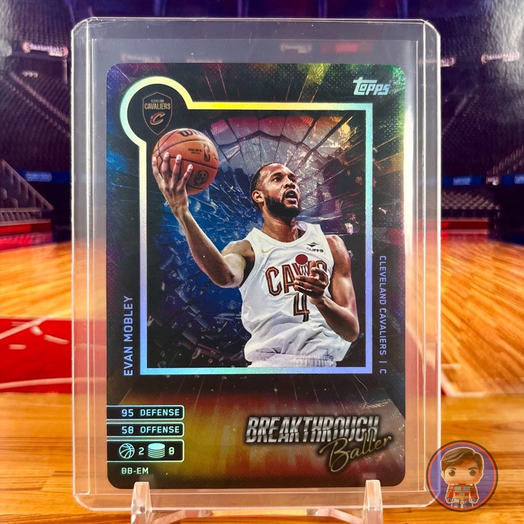 NBA Cards - Evan Mobley 2025-26 Topps Match Attax Breakthrough Baller # ...