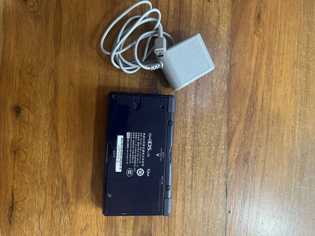 Nintendo (iQue) ds lite (Dark blue) (Category: Nintendo) located in Iloilo. Submitted by joakimnnn (Listing ID 1429352138, Image 3). Description: Nintendo IQue ds lite (Dark blue colorway) rare -Includes, charger, console, gba cover, and stylus - In Very good condition. Both screens work. It reads both gba and ds games. Ready to play! Mop: Paymaya or Gcash .