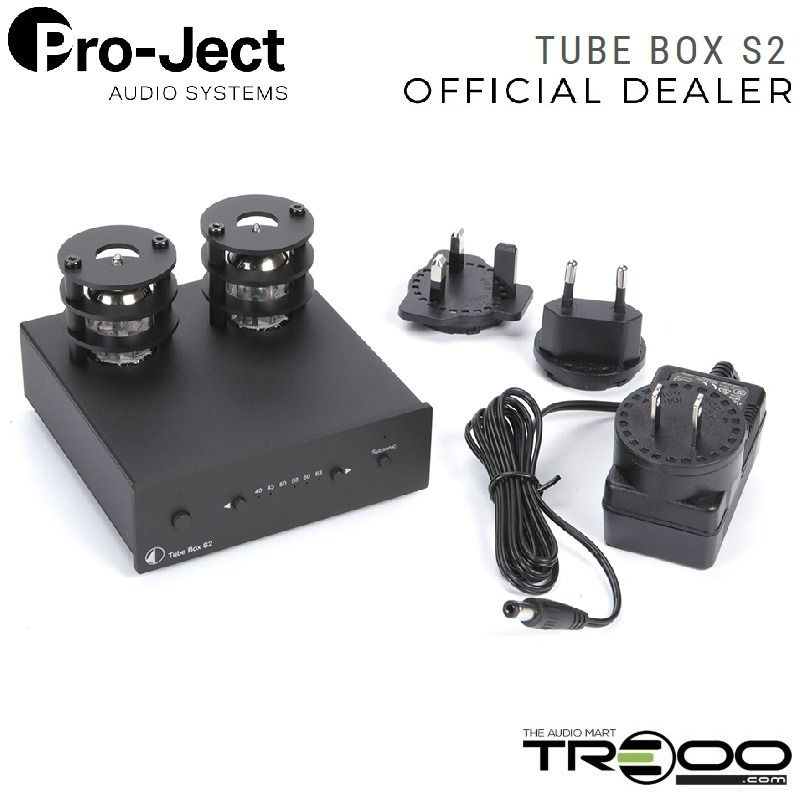 [Official] ($20 Cashback!) Pro-Ject Tube Box S2 Tube Phono Preamplifier/Phono Stage - Black