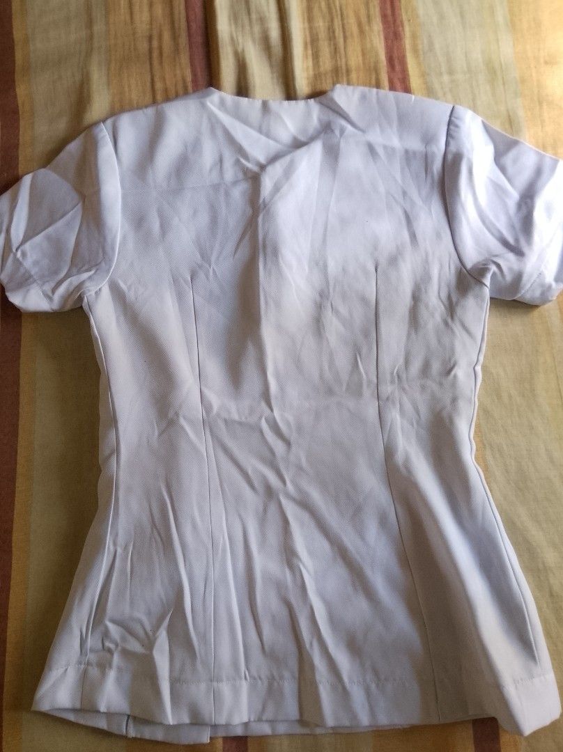 OLFU PSYCHOLOGY UNIFORM (Category: Others Tops) located in Santa Rosa. Submitted by yayiyoyu (Listing ID 1429383013, Image 2). Description: top (S-M) pants (23-24).