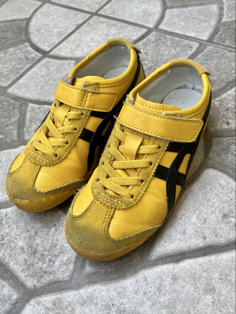 Onitsuka Tiger Mexico 66 Kill Bill Kids (Category: Babies & Kids Fashion) located in Orion. Submitted by finn_collectibles (Listing ID 1429407850, Image 2). Description: Onitsuka Tiger Mexico 66 Kill Bill For kids Size US K11 Authentic / Legit No box.
