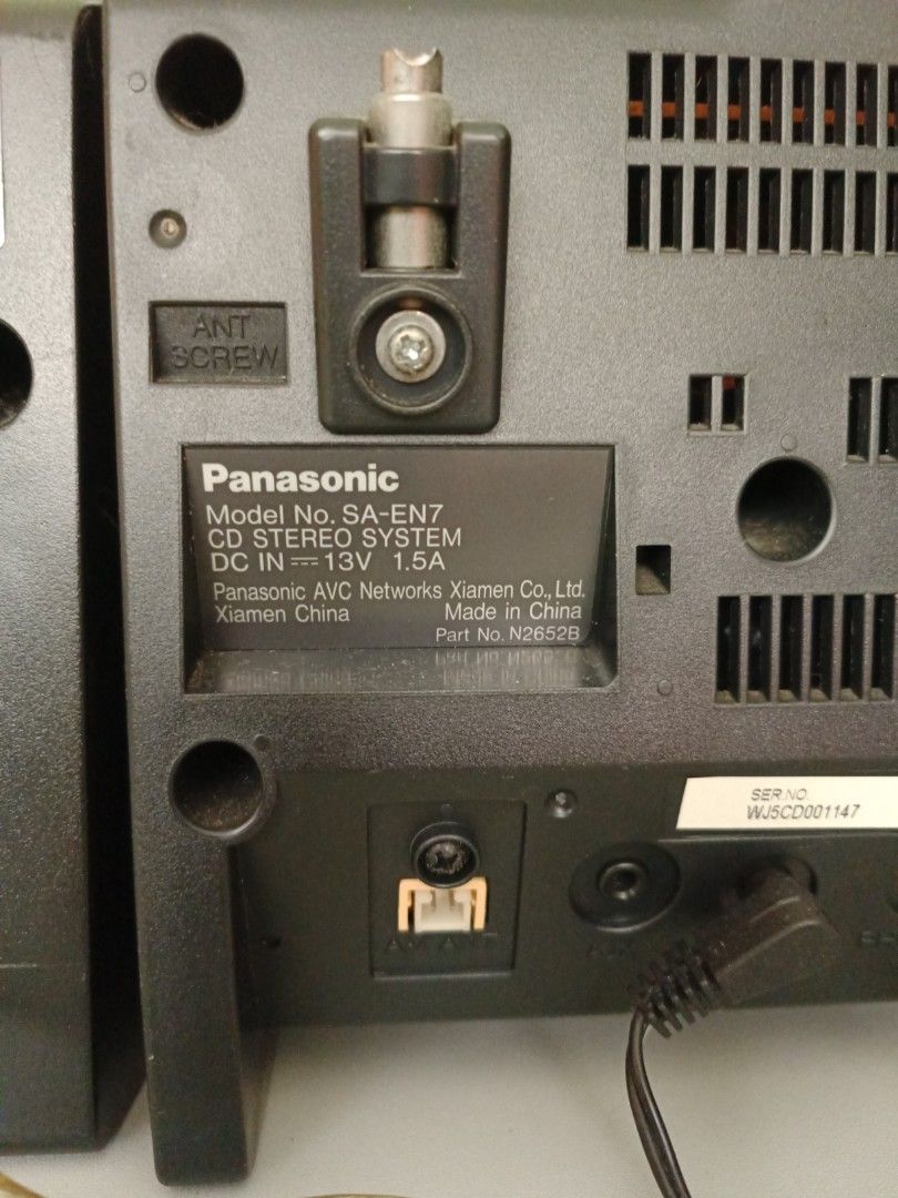 Panasonic Stereo System with Speakers473081210775152642