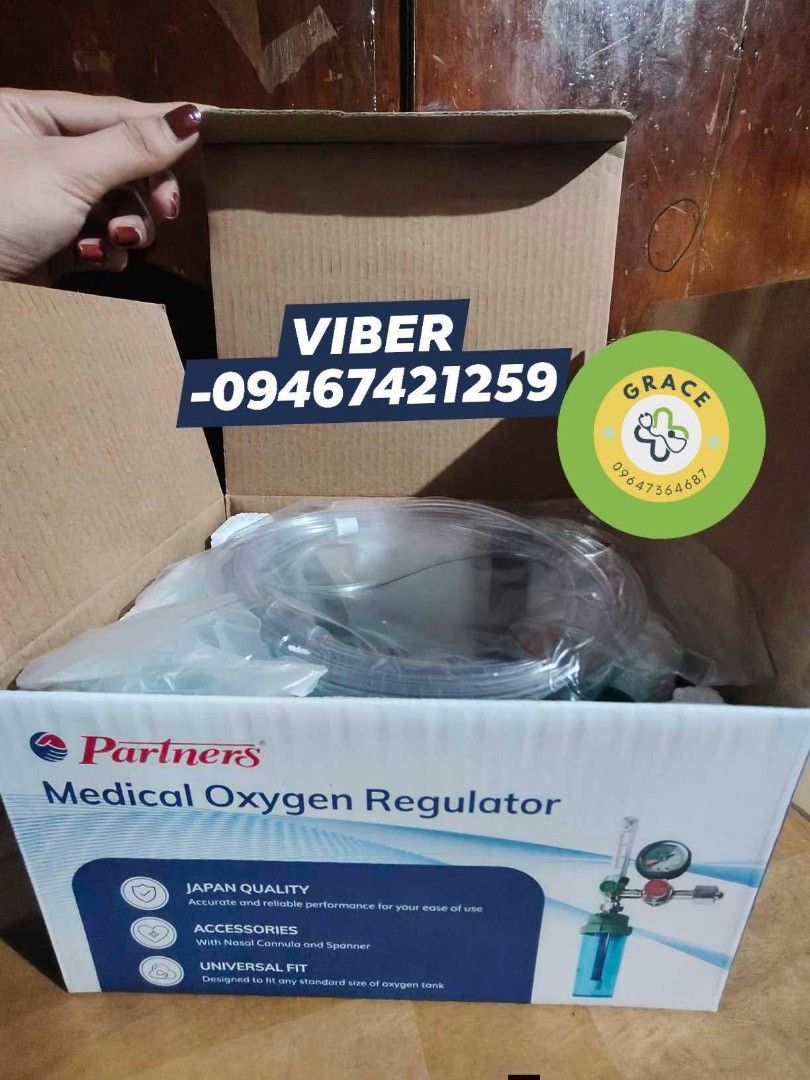 Partners Medical Oxygen Regulator (Category: Foot Care) located in Manila. Submitted by ewitlobita98152 (Listing ID 1429364151, Image 2). Description: ✅FOR SALE‼️ MEDICAL OXYGEN REGULATOR 🔴AVAILABLE NOW ✅ ✅ BRANDNEW ✅ HIGH QUALITY ✅ HEAVY DUTY ✅ SAME-DAY DELIVERY ✅OPEN FOR PICK UP OR DELIVER VIA LALAMOVE MODE OF PAYMENT ✅CASH ON DELIVERY (COD) ✅BANK TRANSFER ✅ GCASH PAYMENT LOCATION: 131 BULUSAN ST LALOMA QUEZON CITY & ANTIPOLO .